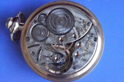 16 SIZE 19 JEWEL ELGIN B.W.RAYMOND OFFICIAL RAILROAD POCKET WATCH SN 