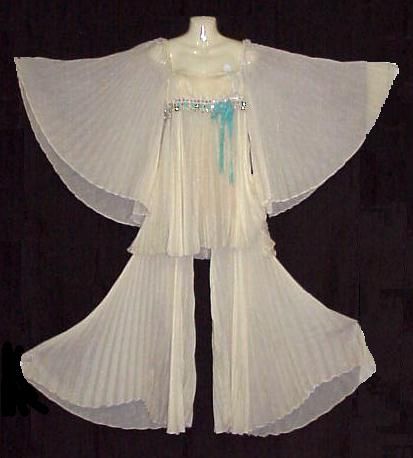1960  1970s CHER SONNY & CHER DANCERS WIDE LEG OUTFIT  