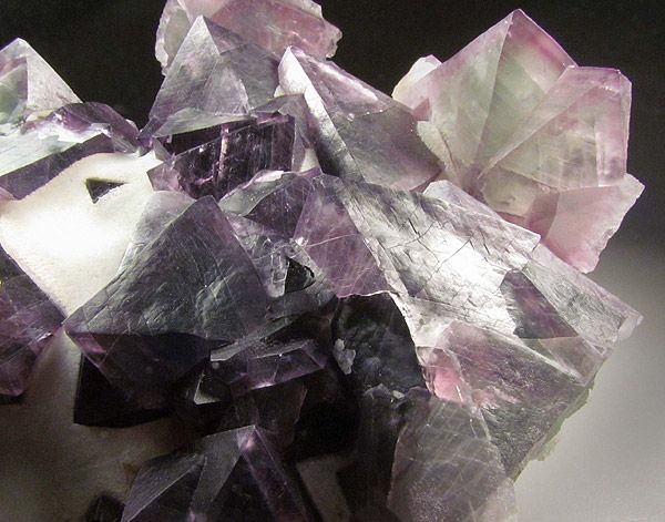 Green Purple Fluorite, Dean Mine, Jiangxi, China  