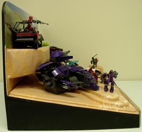 Rare Mega Bloks Halo Wars Store Display w/Lights and Sound  