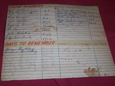 1945 De Laval Separators Milkers Adv. Calendar Hanska Minnesota M.B 