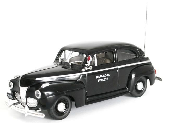 Railroad Police 1941 Ford Two Door Sedan FIRST RESPONSE  