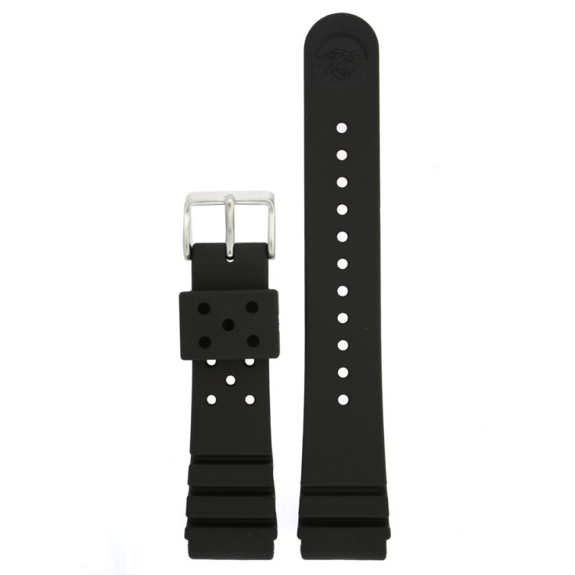 Seiko Rubber Watch Band Original 22mm Divers ZTA05J  