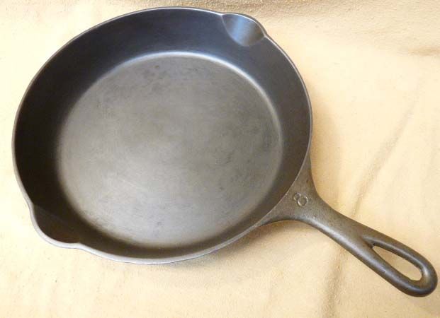 EXC Old Griswold Erie PA #8 Cast Iron Skillet Slant HR 704 H  