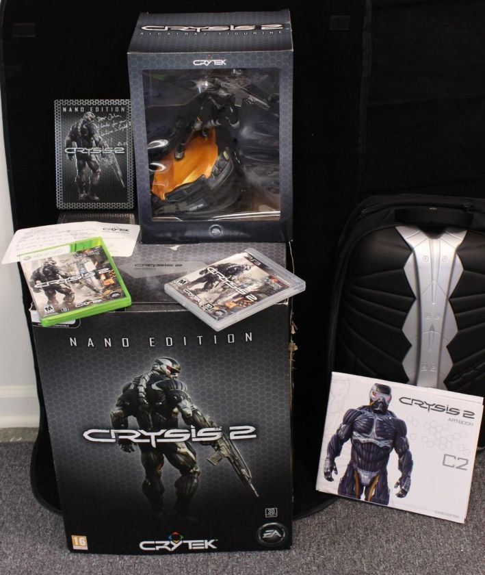 Crysis 2 Limited Collectors Nano Edition   Signed by EA Sports CEO 