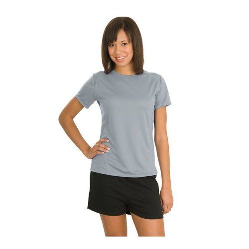 Sport Tek Ladies Dry Zone; Raglan Accent T Shirt. L473  