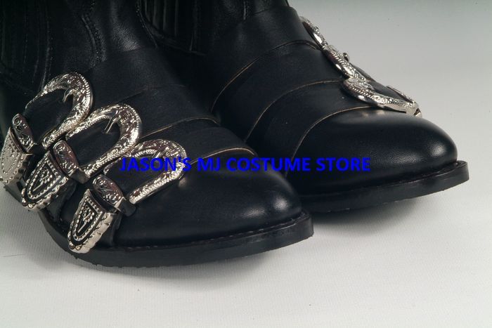 NEW MICHAEL JACKSON BAD BOOTS HANDMADE SHOES  