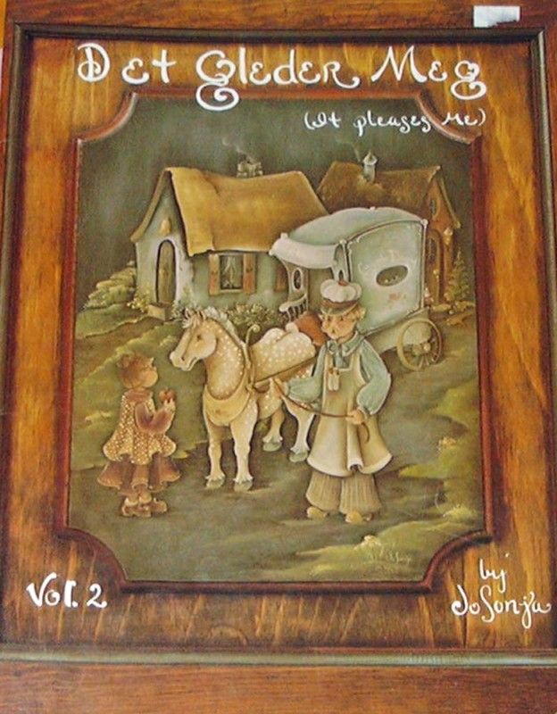 DET GLEDER MEG 2 Jo Sonja Jansen Painting Book OOP  