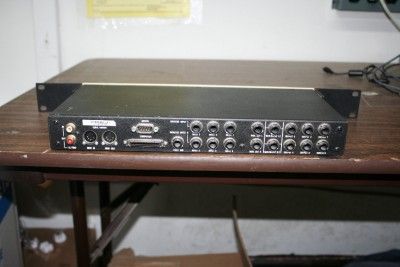 Digidesign Digi 001 Rack W. Pro Tools LE 6 & PCI Card  