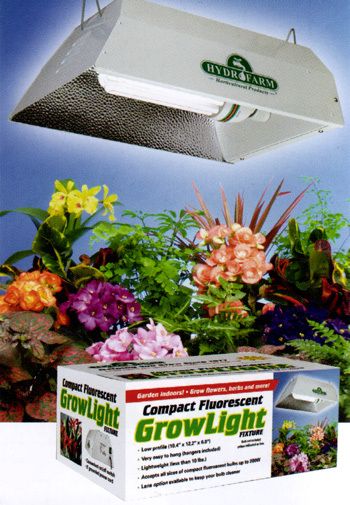 Hydrofarm Compact Fluorescent Grow Light Reflector Hood  