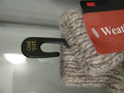 Mens Ragg Wool 3M Thinsulate Flip Top Fingerless Gloves  