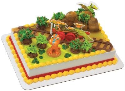 NEW Dinosaur Train Express Cake Topper Decorations Kit DecoPac PBS 
