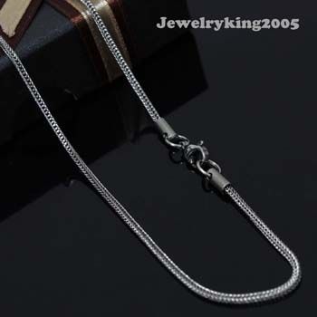 6mm Ladies Womens Stainless Steel Chain Necklace 20  