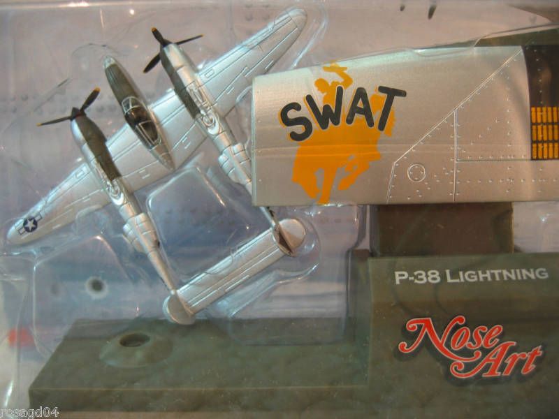 Corgi P 38 Lightning SWAT Robert Milliken Belgium 1110  