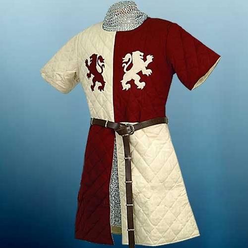 MEDIEVAL KNIGHT King Richard Lionheart GAMBESON ARMOR  