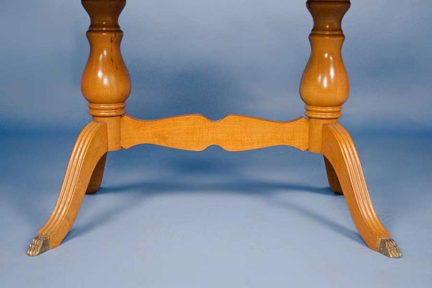 Antique Style Oval Extending Dining Table Regency Yew  