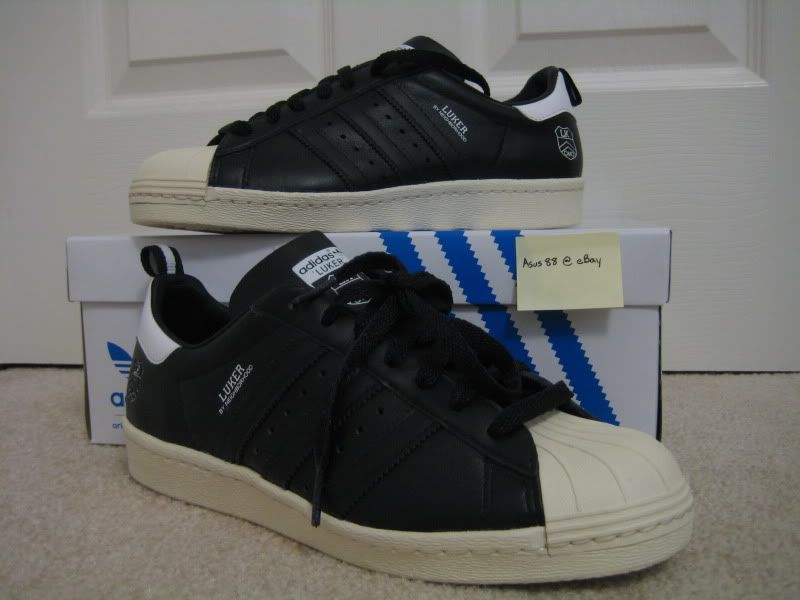 DS ADIDAS OBYO LUKER KAZUKI KZK SUPERSTAR 80 7.5  