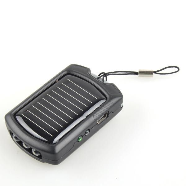 Solar Power Charger 3 LED Light for Cell Phone Nokia  