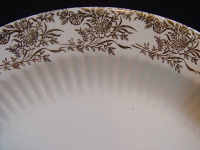 Bridal Gold Royal USA Round Chop Plate Serving Platter  