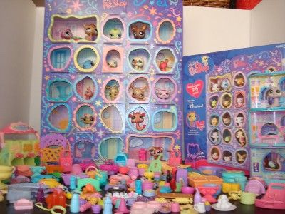 LITTLEST PET SHOP LOVIN SHOWCASE W/16 PETS & LOTS OF ACCESSORIES 