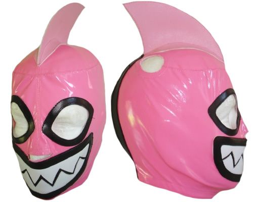 shark girl wrestling mask new lucha libre worldwide shipping