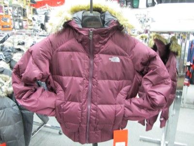 NEW WOMENS NORTH FACE GOTHAM JACKET AANHDM7 SQUID RED  