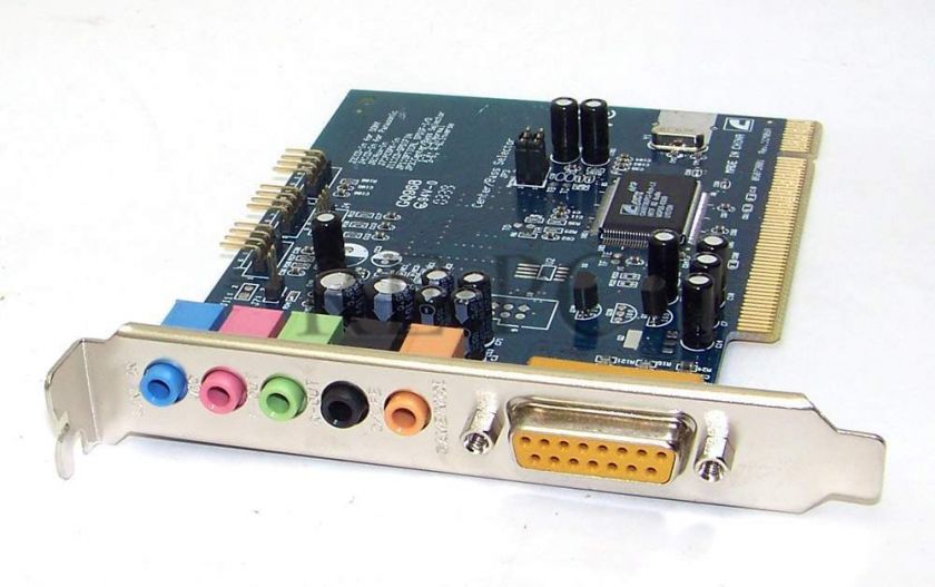 AW850 Cobra 6 Channel 3D Audio PCI Sound Card  