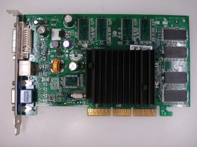 NVIDIA P162 Dell GeForce AGP 8X 64MB Video Card 9Y779  