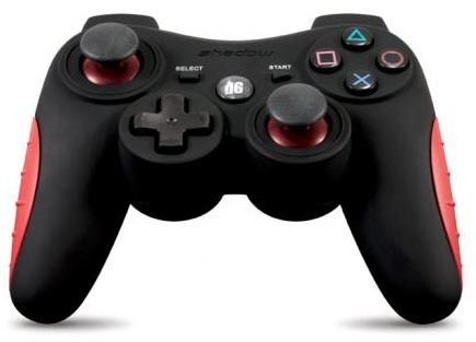 SHADOW 6 WIRELESS CONTROLLER W/ RUMBLE & SIXAXIS PS3  