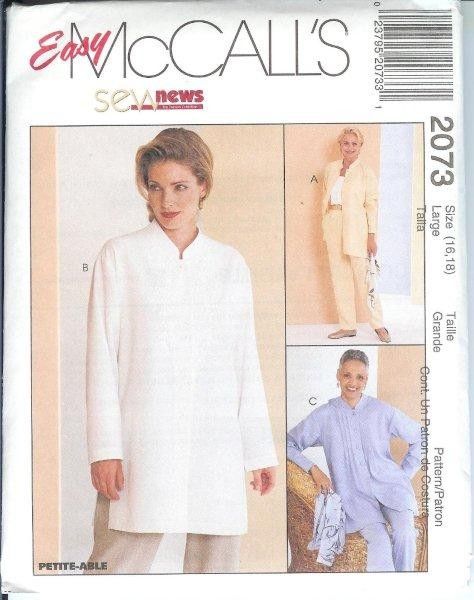   Outfit Separates Sewing Pattern Misses Plus Size Full Figure  