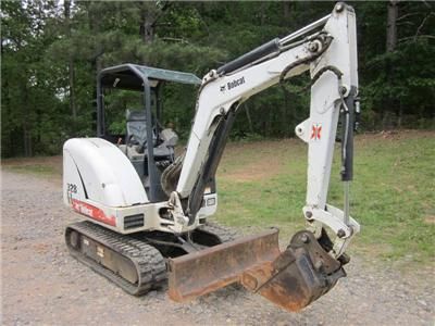 BOBCAT 328, 1351 HRS, 27.7 HP, MINI EXCAVATOR  