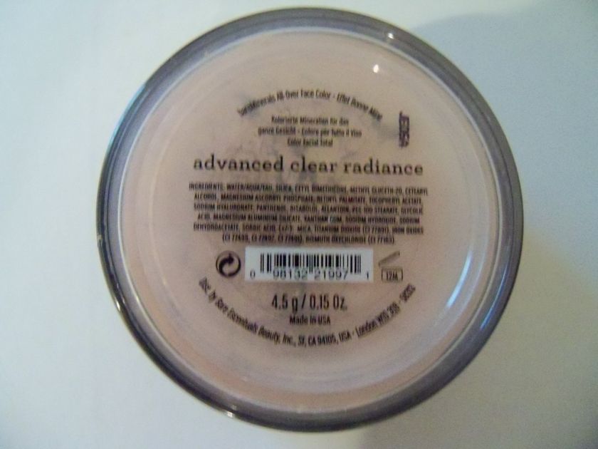 Bare Escentuals Minerals Advanced Clear Radiance 4.5 g./XL  