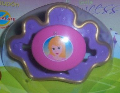   Princess Pacifier, Baby Shower, Diaper Cake, Castle, BPA Free  