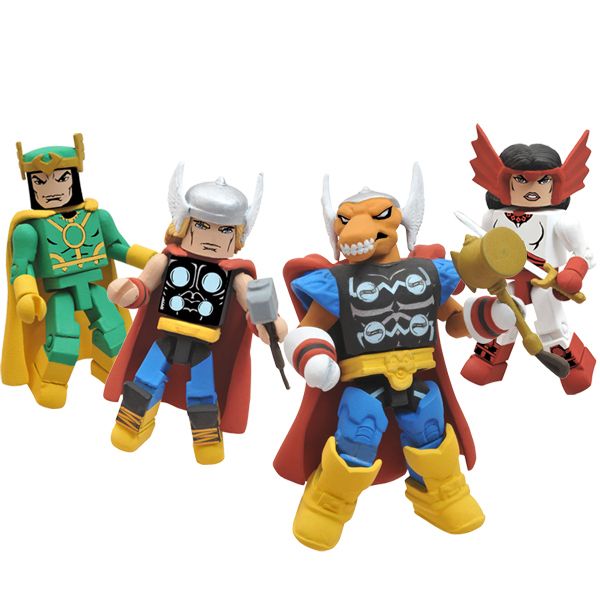 SDCC 2011 MARVEL MINIMATES THOR STORMBREAKER BOX SET  