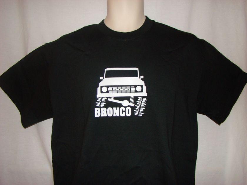 Early Ford Bronco_Flex_Classic  T Shirt Sizes_S   4 XL  