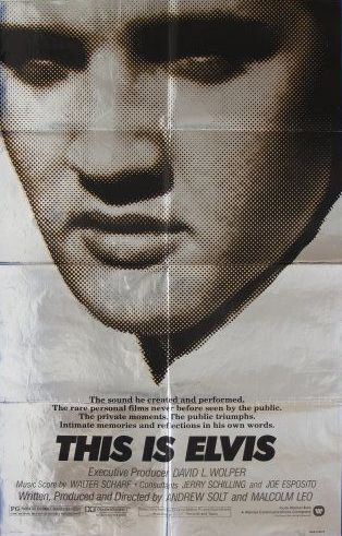 THIS IS ELVIS orig 27x41 movie poster ELVIS biography  