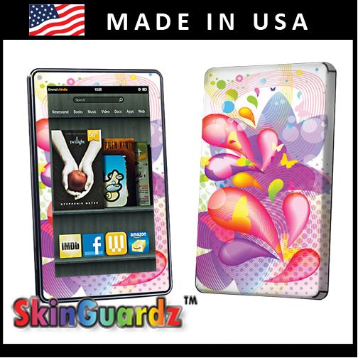   Vinyl Case Decal Skin To Cover  Kindle Fire eBook Tablet  