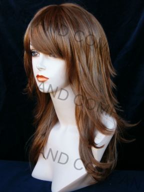 LONG TRENDY FASHION WIG Strawberry Blonde JSFN 27  