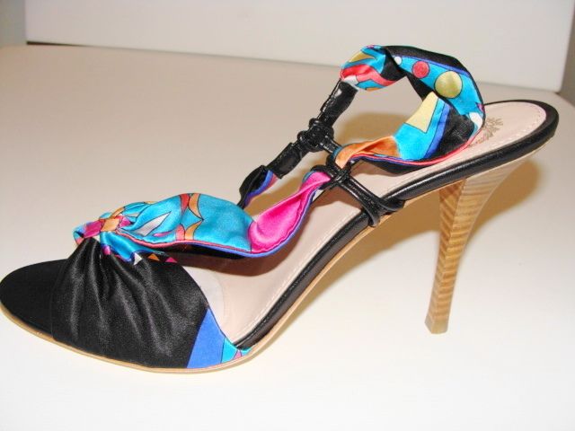 EMILIO PUCCI Sandal Slingback Strappy Heels 10.5 / 40.5  