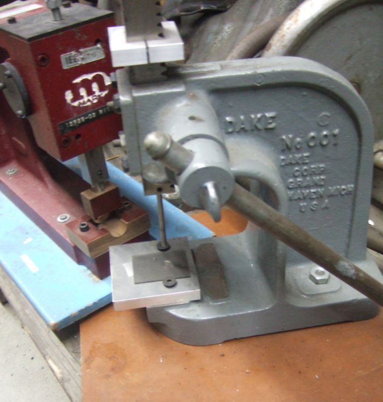 Dake Model 001 Arbor Press MADE in USA  