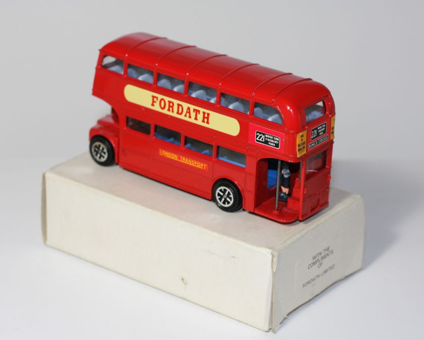 DINKY TOYS 289 DOUBLE DECKER BUS FORDATH PROMO MIB  