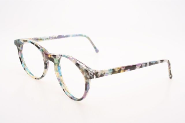   multicolored classical PANTO Eyeglasses by BINOCLE Mod.38 718 /K24W