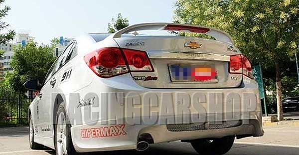 UNPAINTED Chevy Cruze Racing Trunk Lip Spoiler LED 2009  