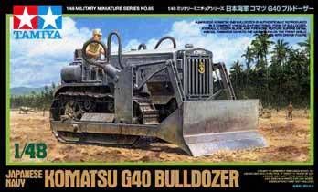 TAM32565 Komatsu G40 Japanese Navy Bulldozer 1 48 Tamiy  