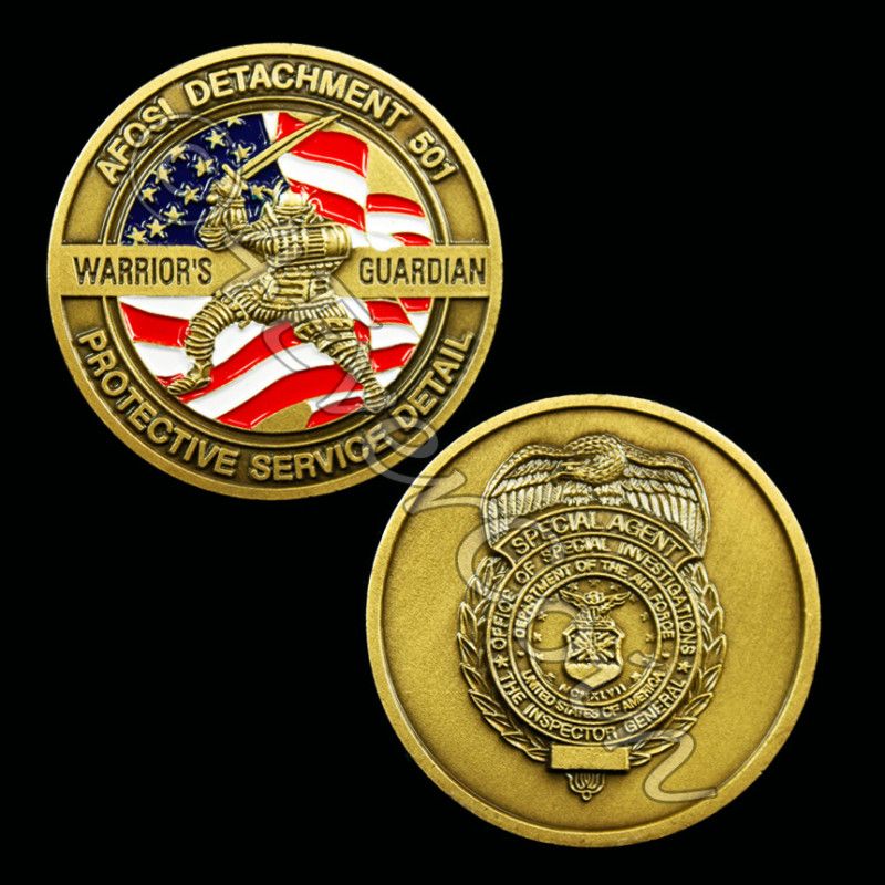 AFOSI Detachment 501 ★ Challenge Coin  