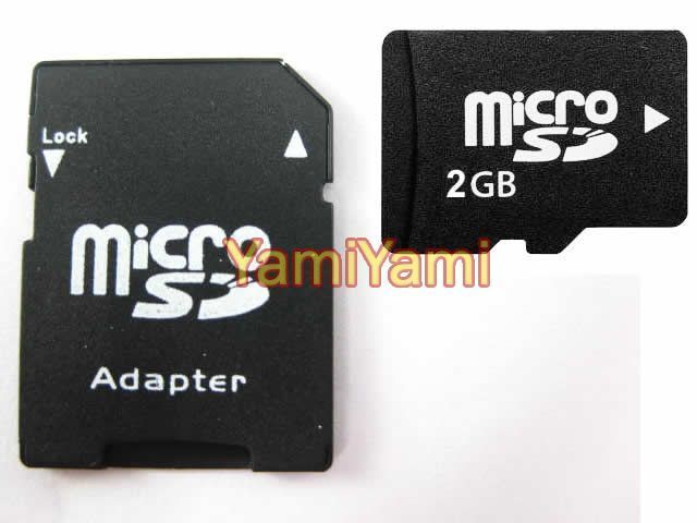 2G Micro SDHC TF + SD Memory Card Adapter Convertor  