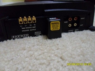 KICKER zr600 amplifier ZR old school AMP  