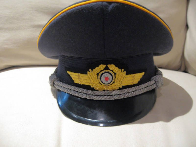 WW2 GERMAN,LUFTWAFFE CRUSHER HAT CONVERSION.  