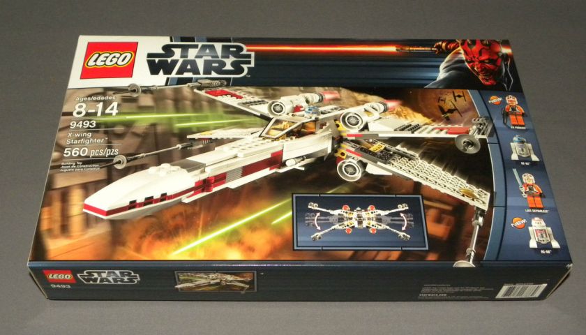 Star Wars LEGO Set 9493 X Wing Starfighter w 4 Minifigures Jek Porkins ...