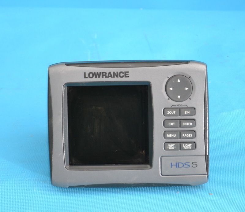 Lowrance HDS 5 Fishfinder/GPS Chartplotter 0042194533216  